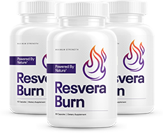 ResveraBurn 3 bottle package